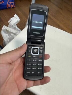 Samsung Entro SPH-M270 - Black ( PayLo by Virgin Mobile ) Flip Phone - Good Cond